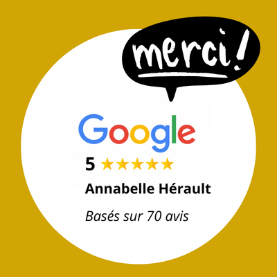 70 Avis Google 5 étoiles
